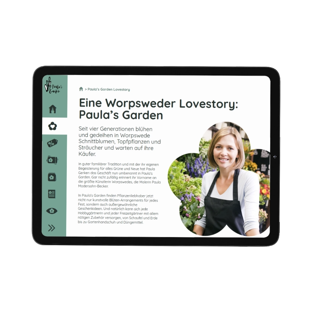 PWA für Tablet - Projekt