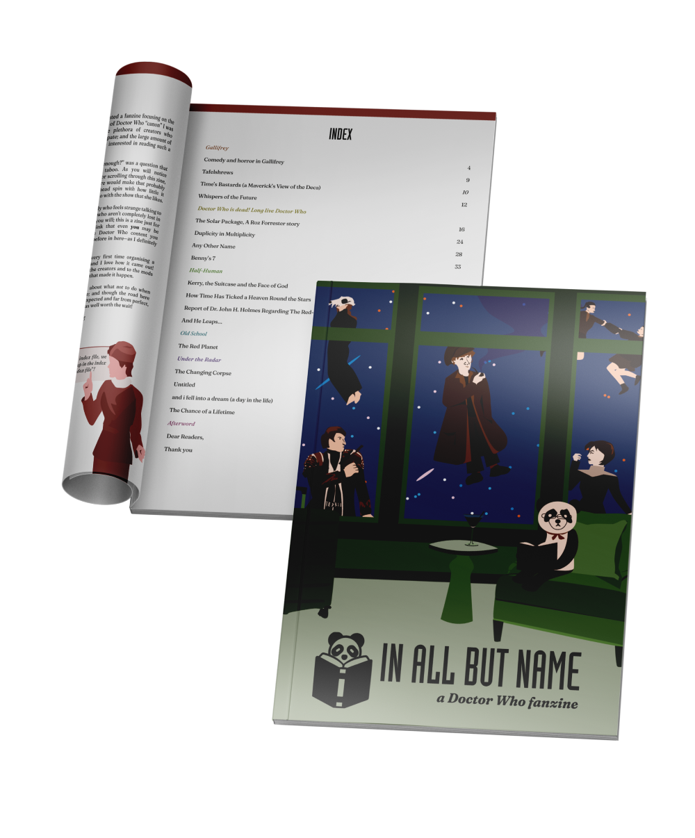 Ein Mockup des Magazins